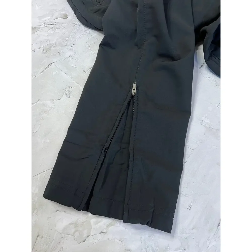 Vintage Ibex Skifans Merino Fleece Lined Black Ski Pant Softshell MEN M NWOT USA